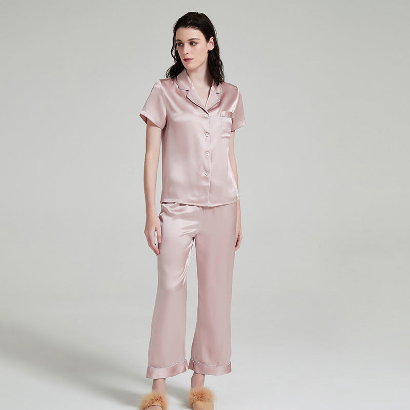 Butterfly Silk Pajama Set