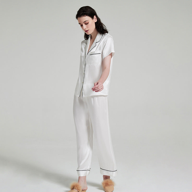 Butterfly Silk Pajama Set