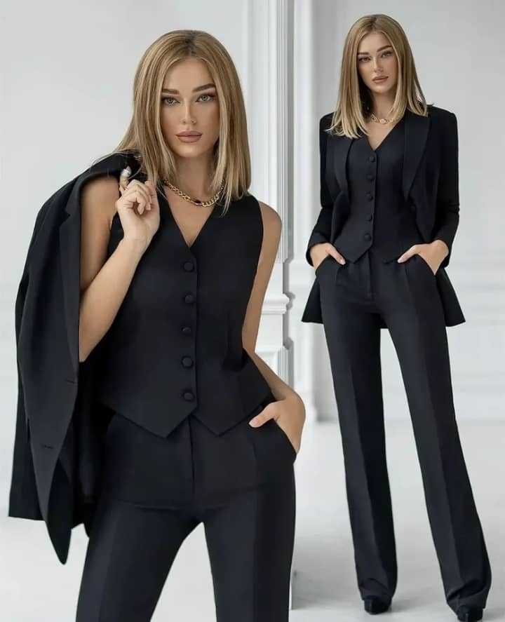3-Piece Business Suit Set