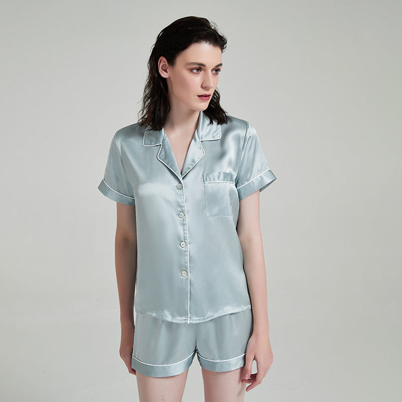 Butterfly Silk Pajama Set