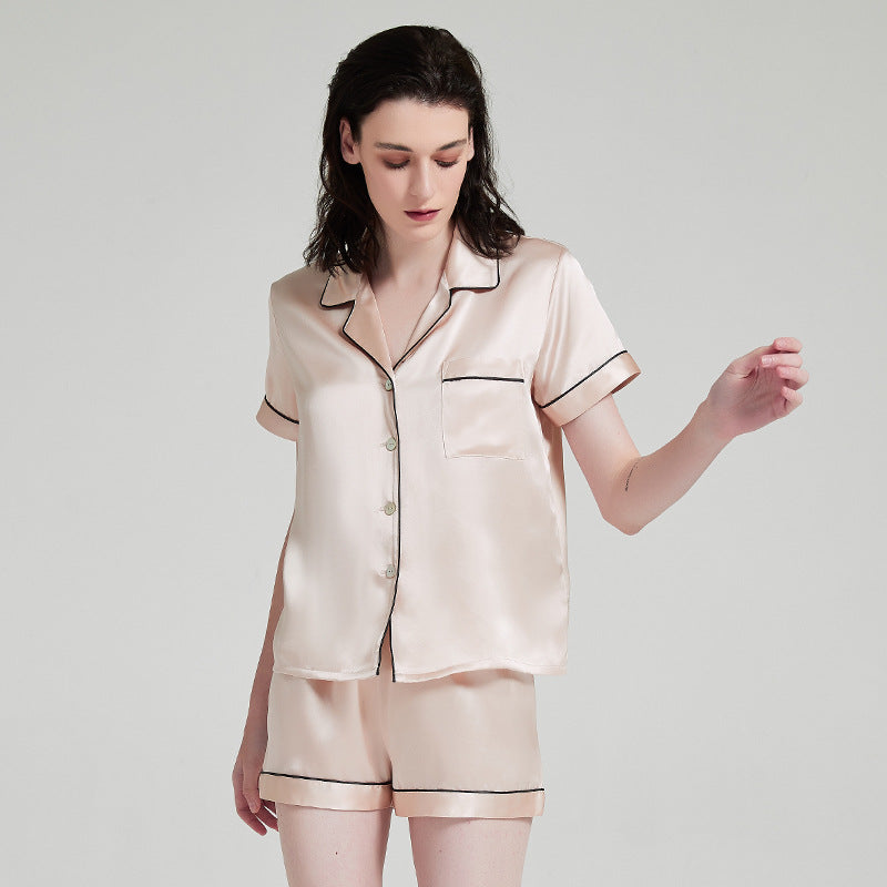 Butterfly Silk Pajama Set