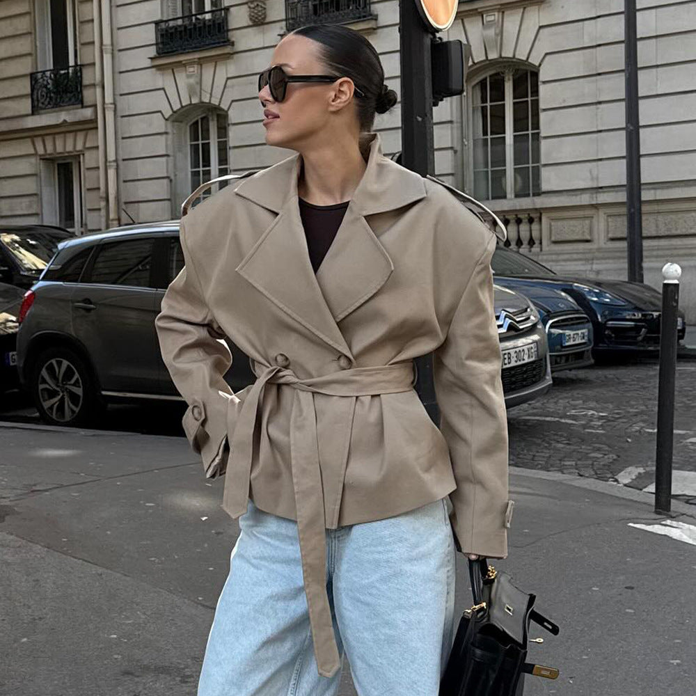 Belted Trench Coat