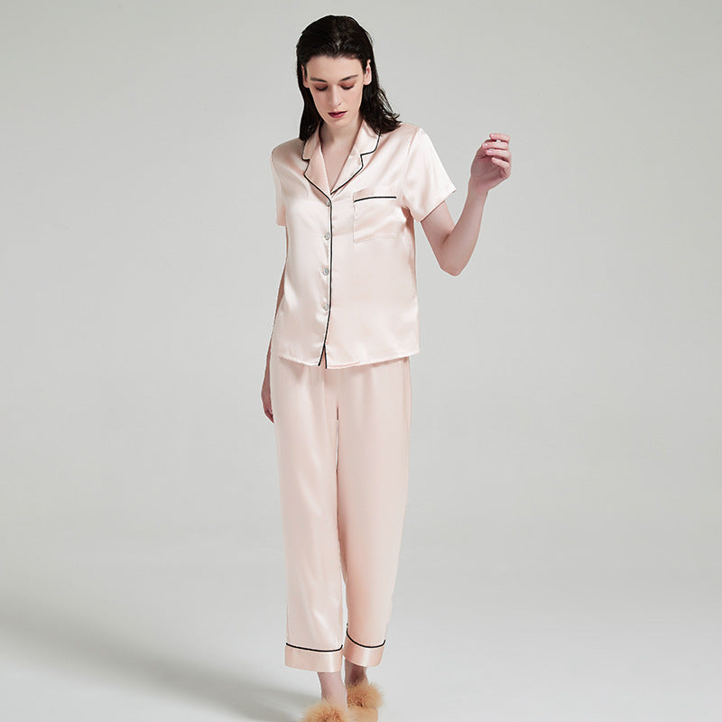 Butterfly Silk Pajama Set
