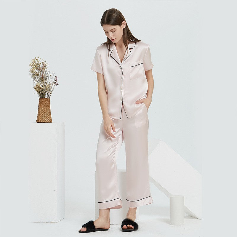 Butterfly Silk Pajama Set