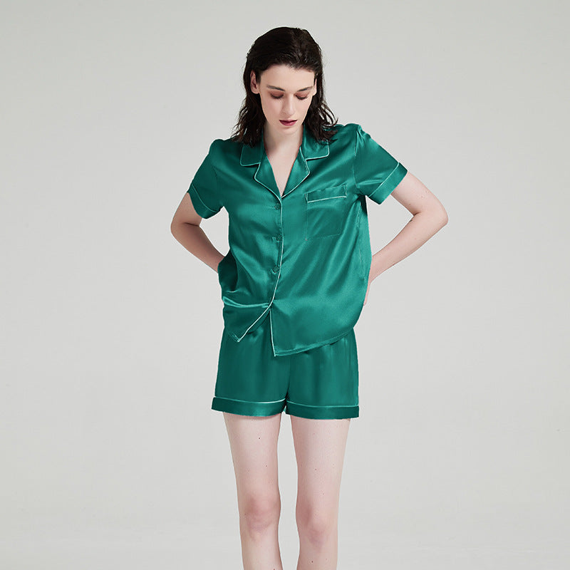 Butterfly Silk Pajama Set