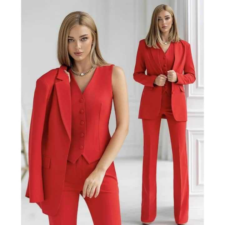 3-Piece Business Suit Set