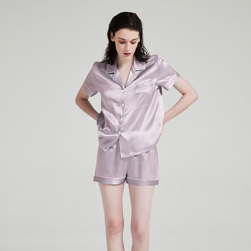 Butterfly Silk Pajama Set